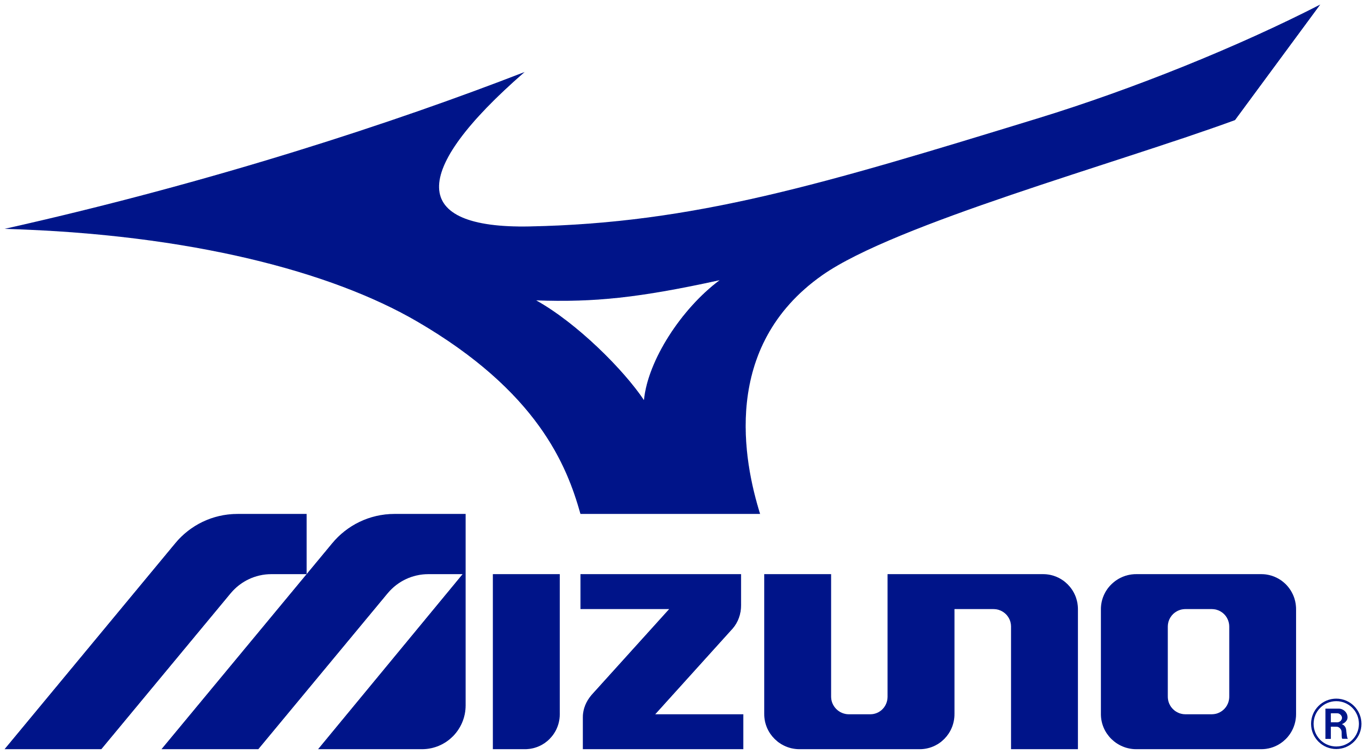 Mizuno logo.