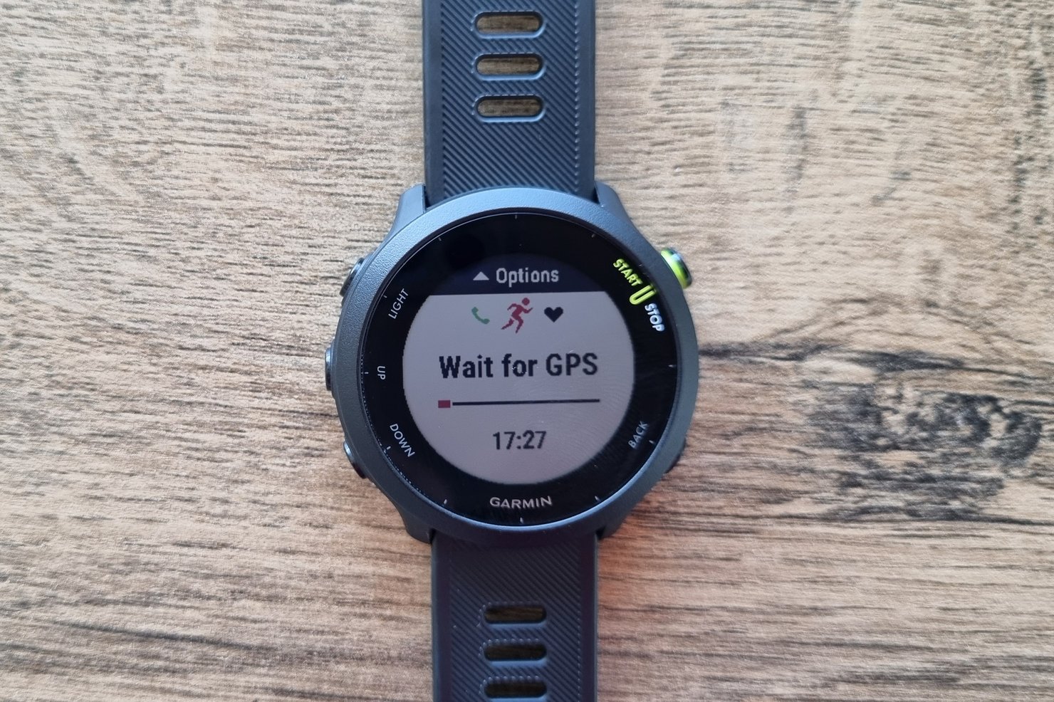 Garmin forerunner 35 wait best sale for gps