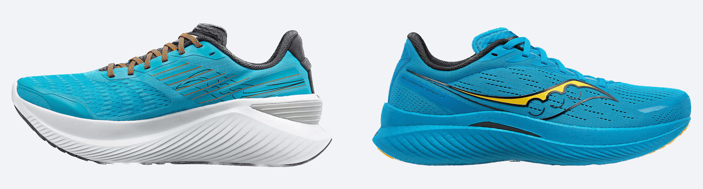 The Saucony Endorphin Shift 3 vs. the Speed 3.