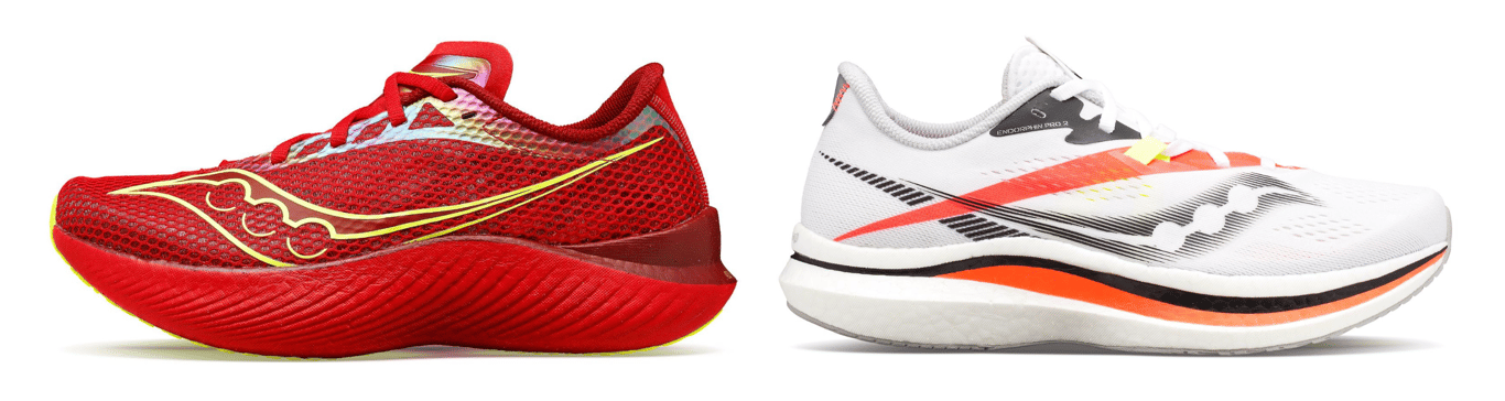 Saucony Endorphin Pro 3 vs. Pro 2.